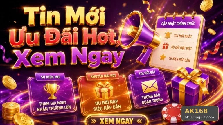 Hướng Dẫn AK168 Tại ak168pg.us.com: Người Mới Kiểm Tra Giao Diện Và Đọc Dữ Liệu Ưu Đãi Khuyến Mãi
