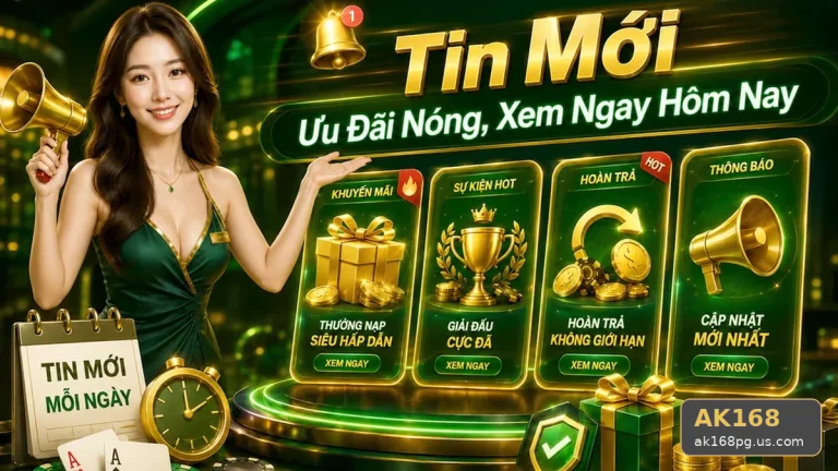 Hướng Dẫn AK168 Tại ak168pg.us.com: Đánh Giá Trải Nghiệm Trên Điện Thoại Khi Đọc Tin Mới, Ưu Đãi Và Điều Kiện Khuyến Mãi