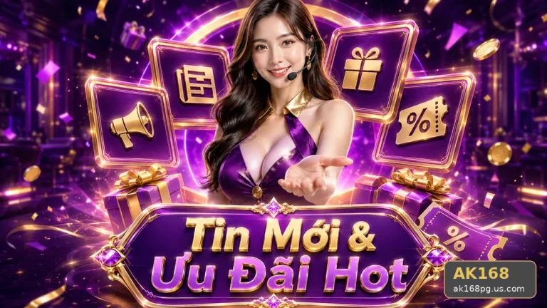 Hướng Dẫn AK168 Tại ak168pg.us.com: Giải Thích Biểu Tượng, Tính Năng Và Quy Trình Ưu Đãi Qua Dữ Liệu Cập Nhật