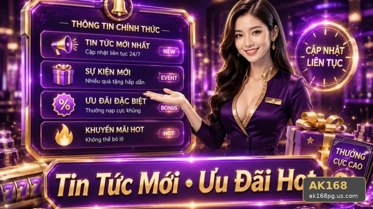 Tin Tức AK168 Tại ak168pg.us.com: Phân Tích Dữ Kiện, Rủi Ro Và Giới Hạn Ngân Sách Khi Đọc Tin Khuyến Mãi